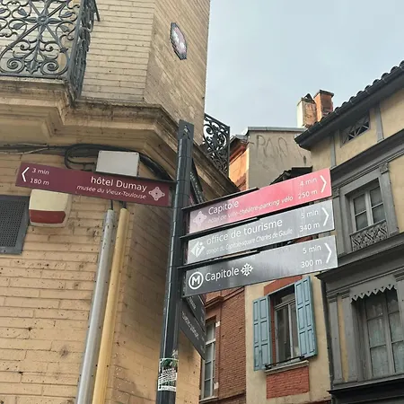 Capitole - T2 Au Coeur De La Rose Apartament