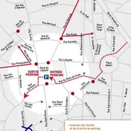 Capitole - T2 Au Coeur De La Rose Apartamento