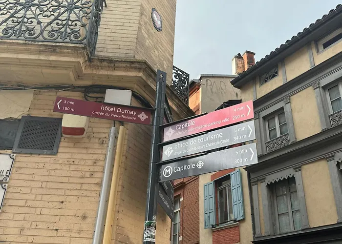 Capitole - T2 Au Coeur De La Rose Lejlighed